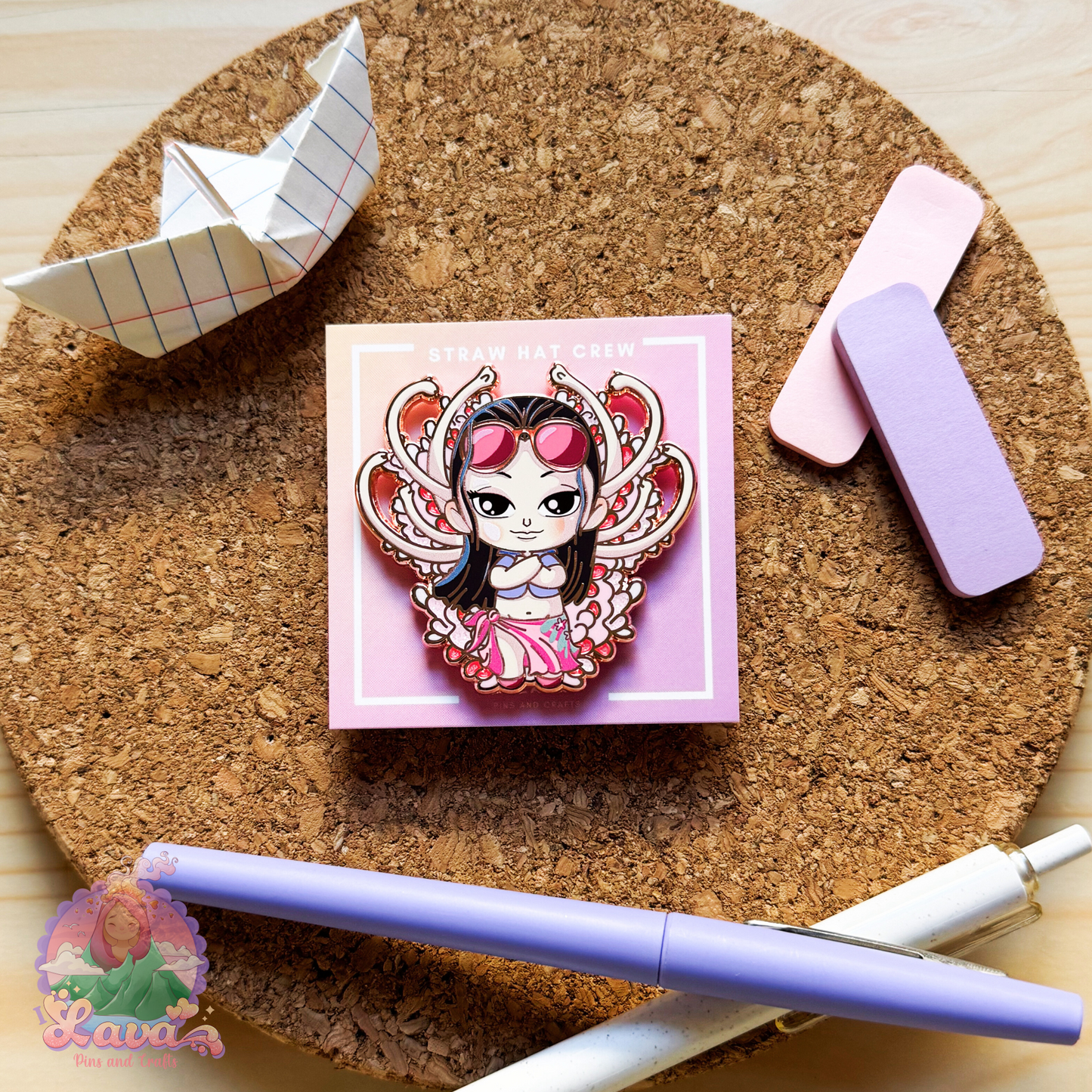 Chibi Straw Hat Crew Enamel Pins