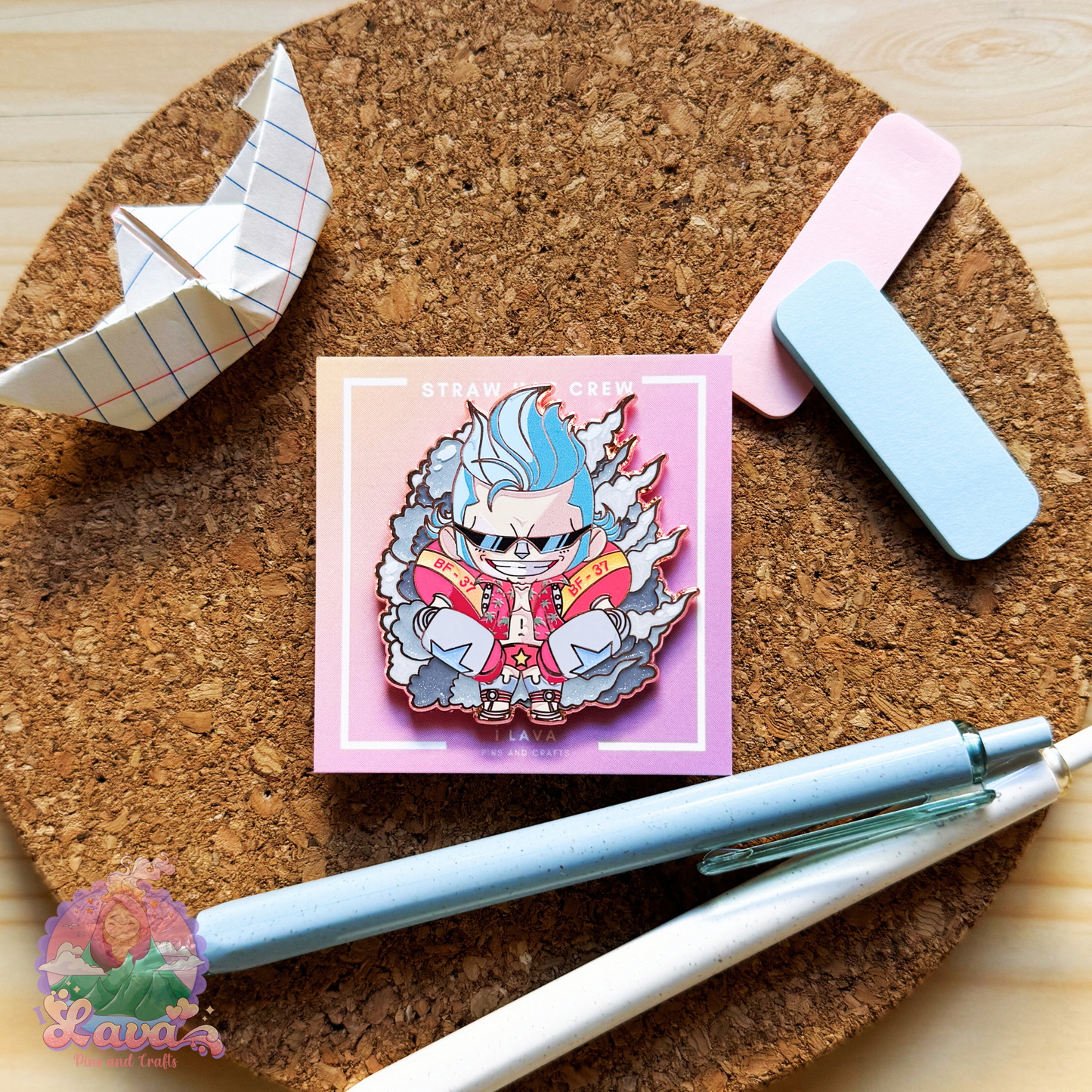 Chibi Straw Hat Crew Enamel Pins