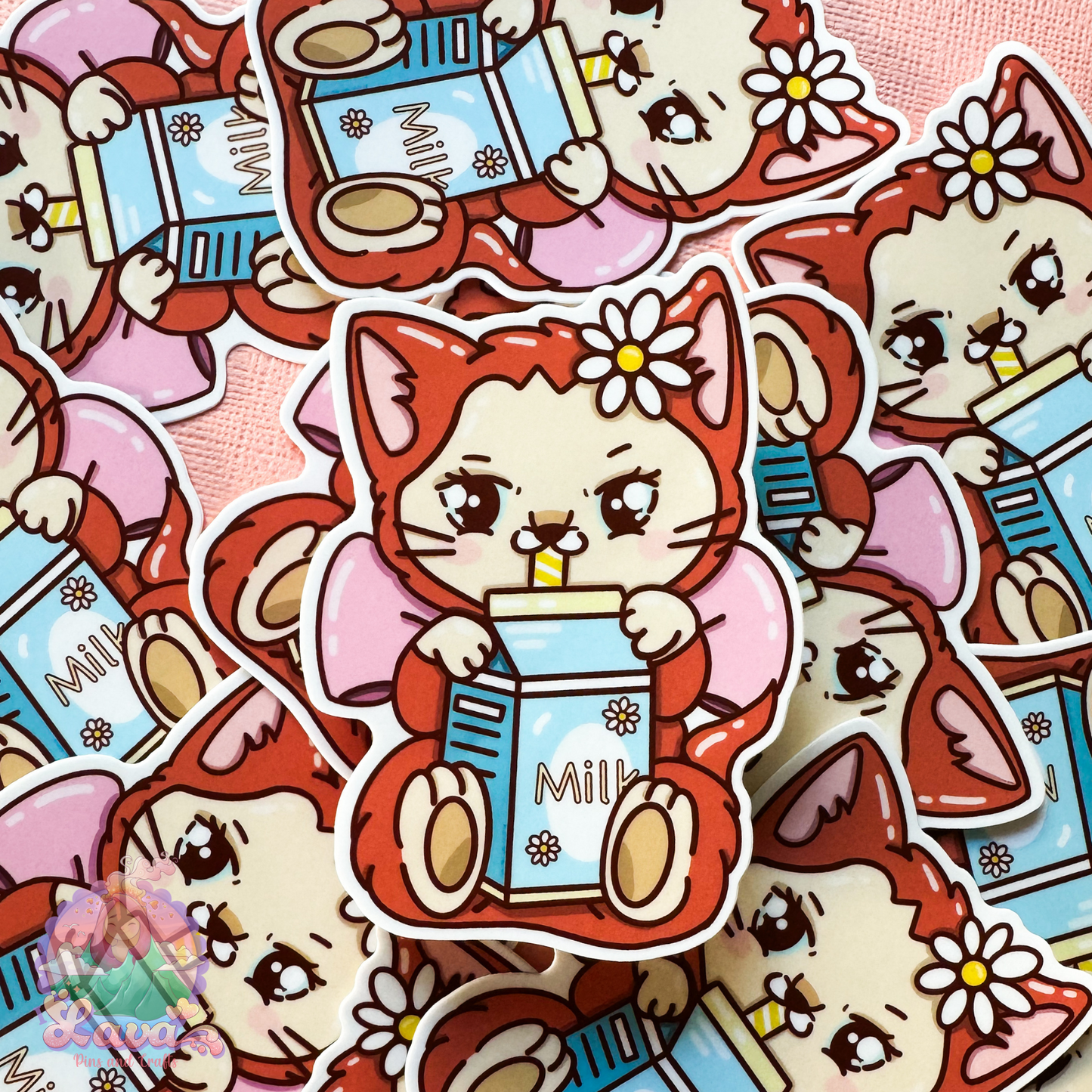 Wonderland Kitten Stickers