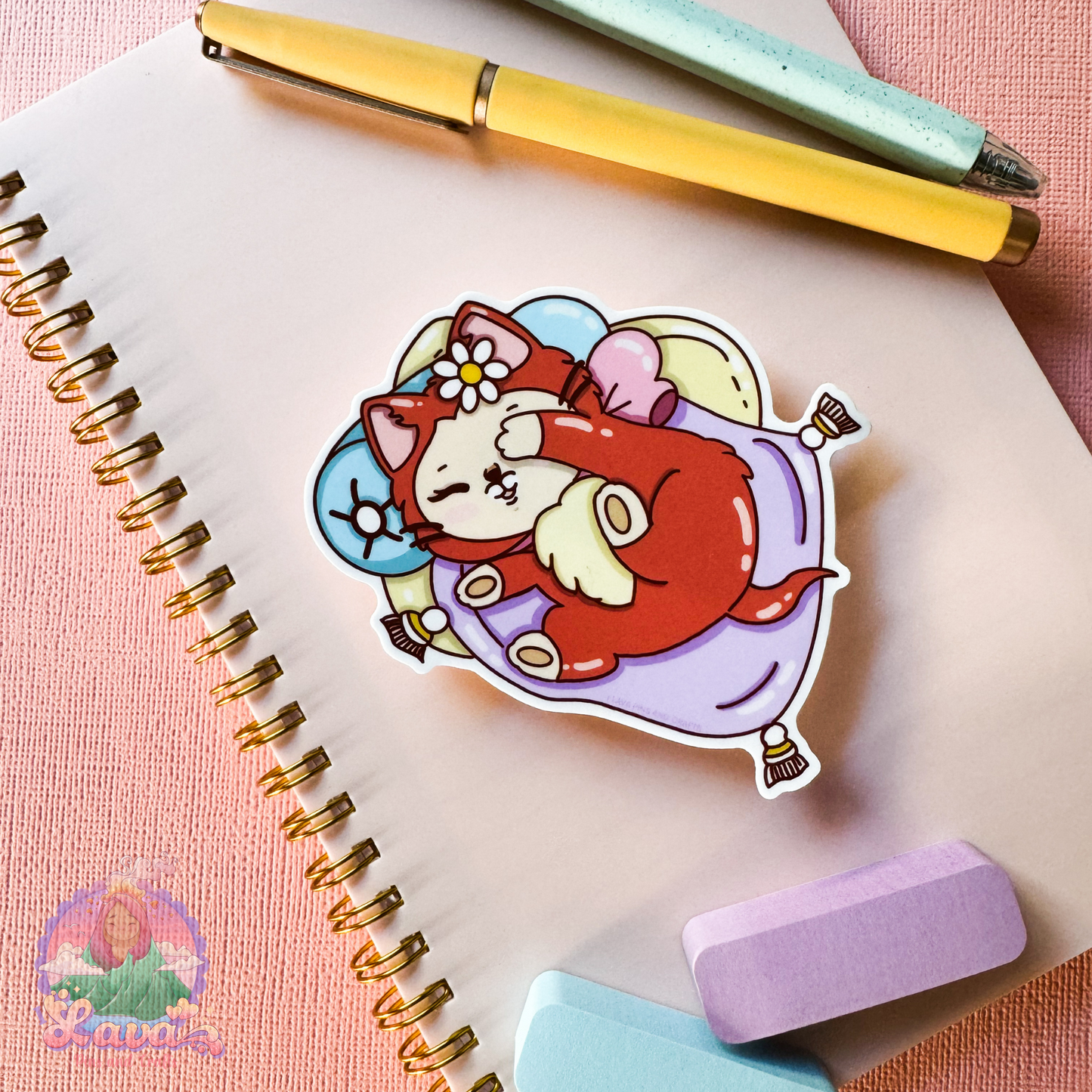 Wonderland Kitten Stickers