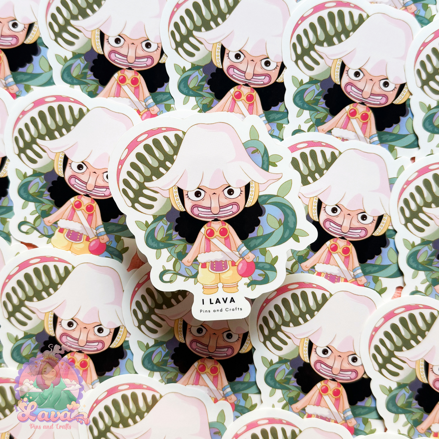 Straw Hat Crew Vinyl Stickers