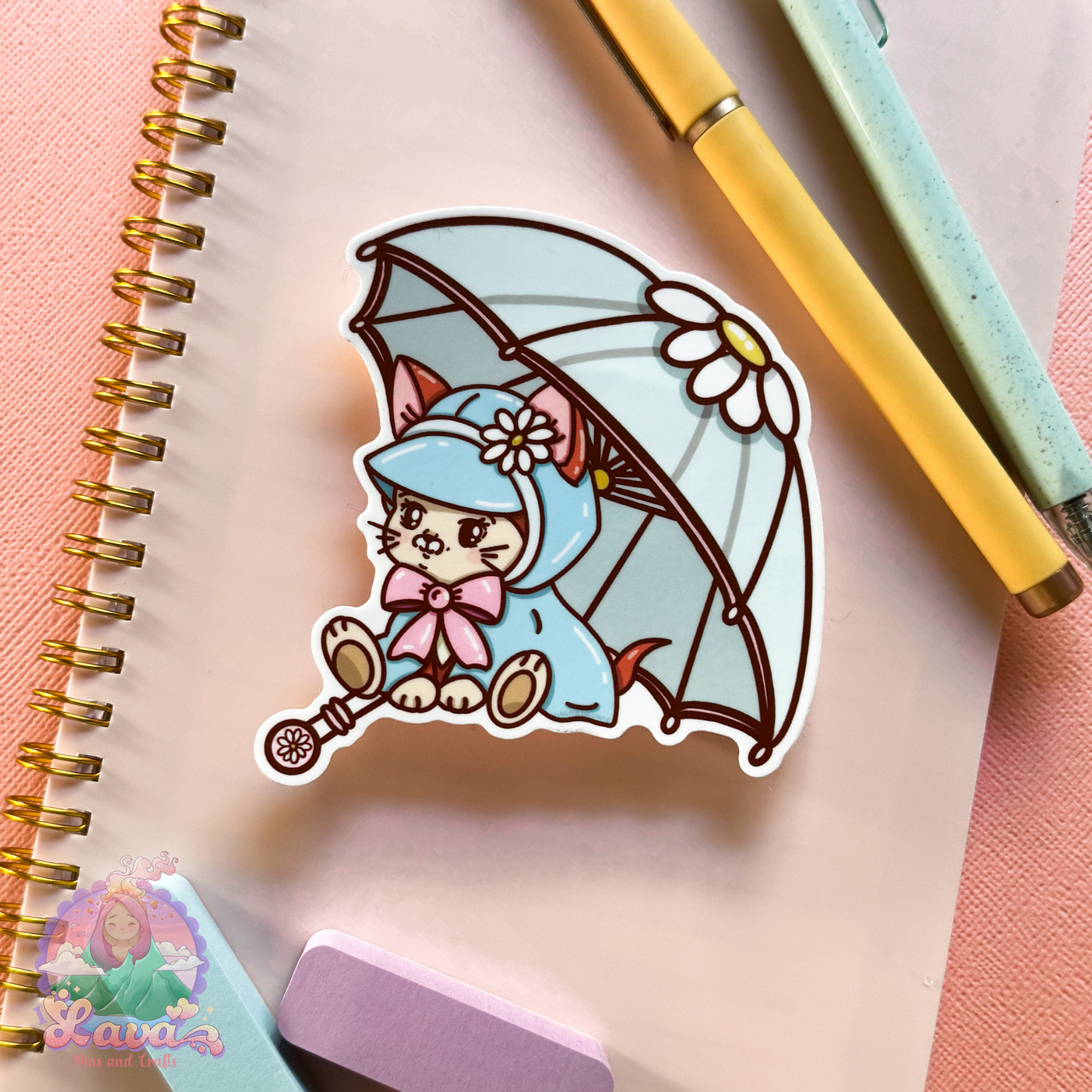 Wonderland Kitten Stickers