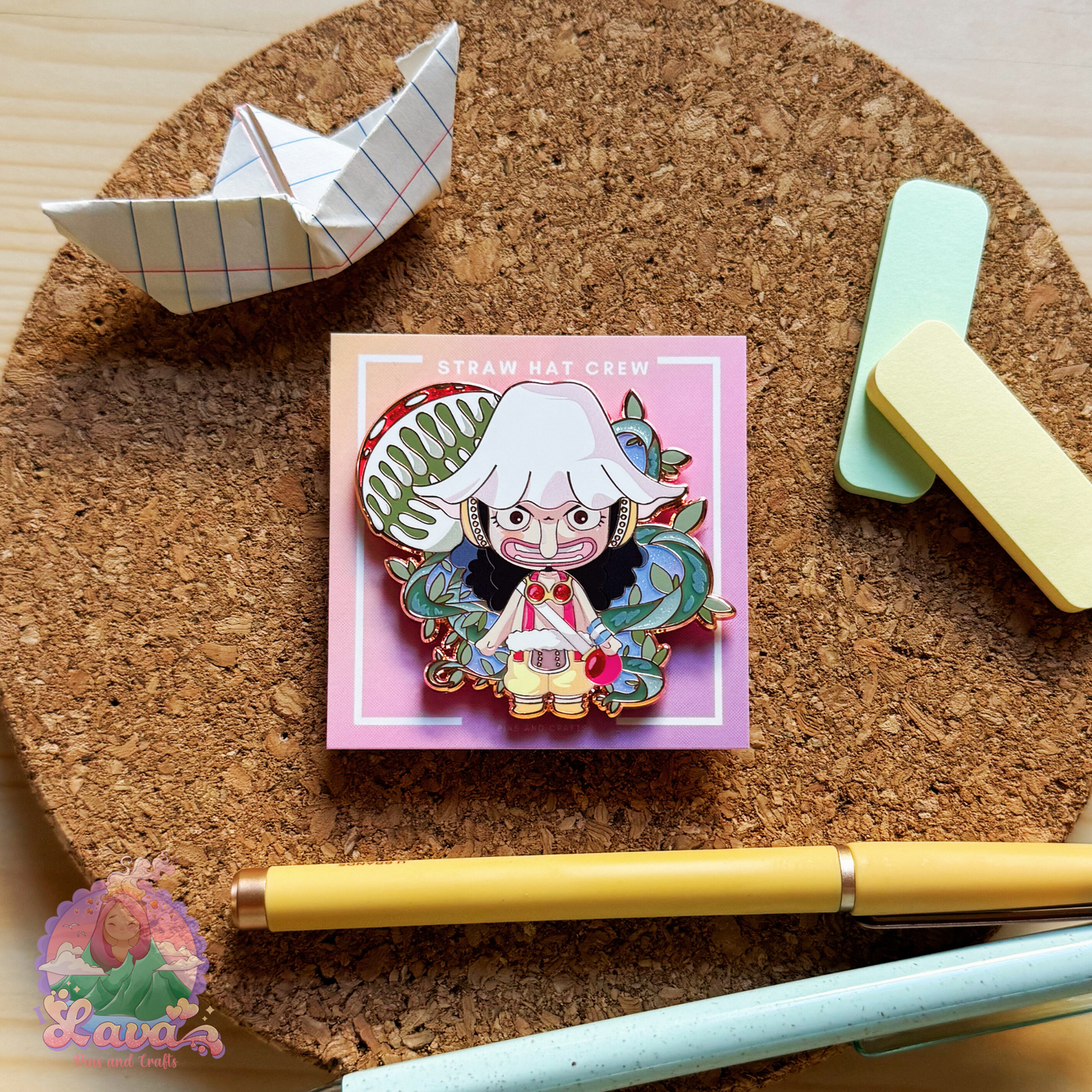 Chibi Straw Hat Crew Enamel Pins