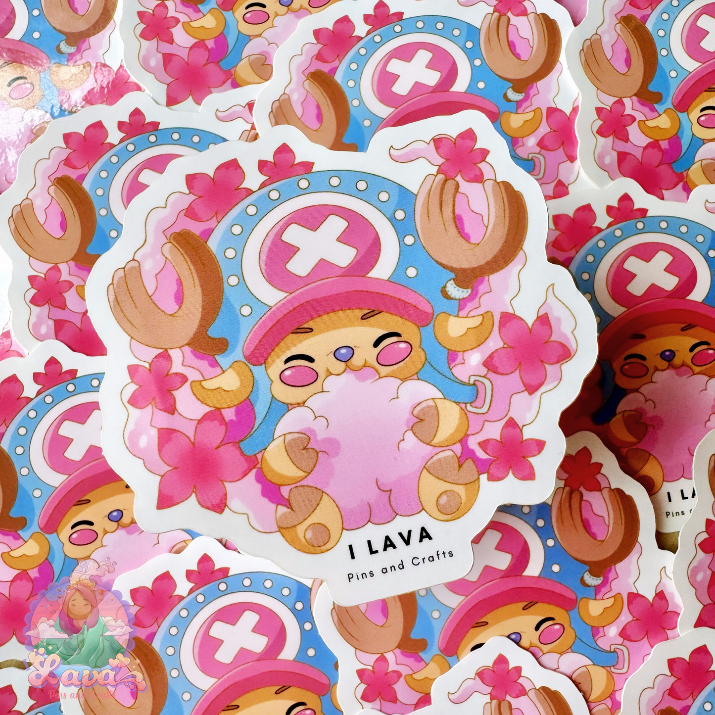 Straw Hat Crew Vinyl Stickers