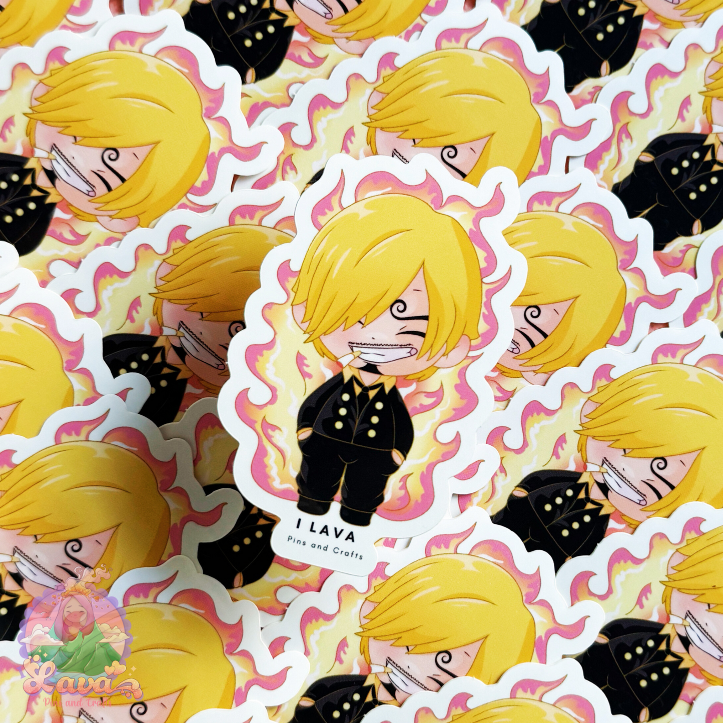 Straw Hat Crew Vinyl Stickers